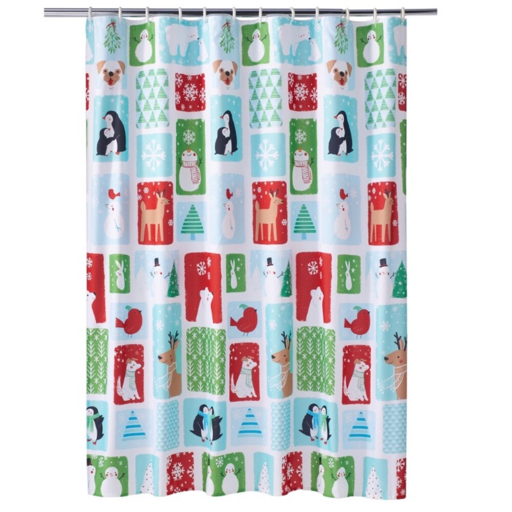 St. Nicholas Square Printed Shower Curtain